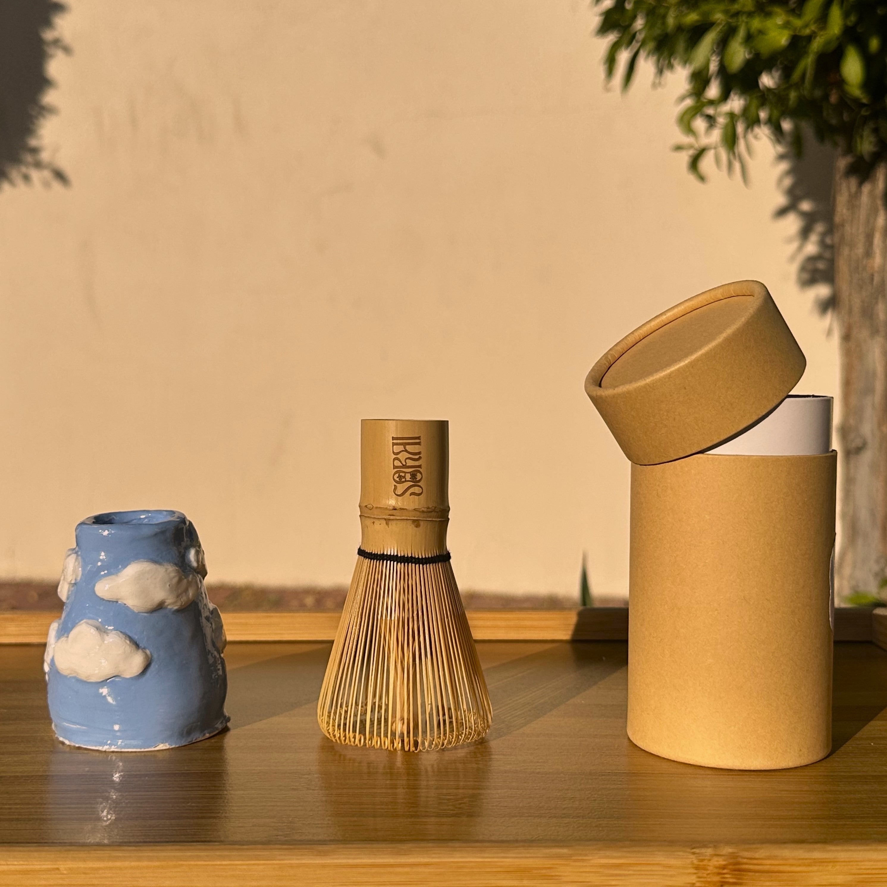 SORAI Bamboo Matcha Whisk (Chasen)